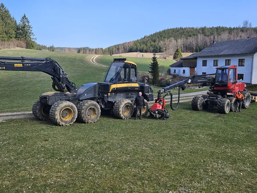 Zwei Harvester, ein Ansprechpartner
